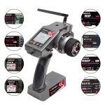 Radiolink RC6GS V3 2.4G Transmetteur radio 7 canaux Récepteur R7FG Gyro Télémétrie RC Voiture Bateau forte capacité anti-interférence